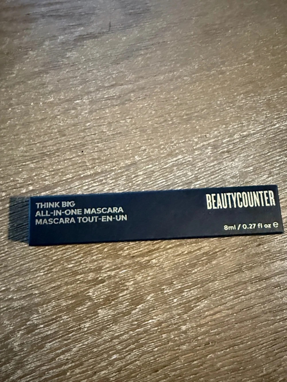 NEW NWT Beautycounter Think BIG All-in-One Mascara Better Black 0.27 fl oz